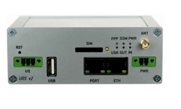 HSPA+/UMTS/EDGE/GPRS Router UR5i V2 Basic Variante, Silver-Line Edition mit robustem Aluminium Gehäuse